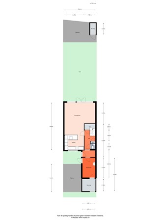 Floorplan - Leeuwerik 25, 3752 ND Bunschoten-Spakenburg